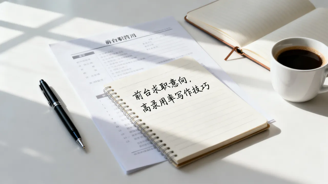 前台求职意向怎么写,有哪些高录用率的写作技巧?-图1 前台求职意向怎么写,有哪些高录用率的写作技巧?-图1