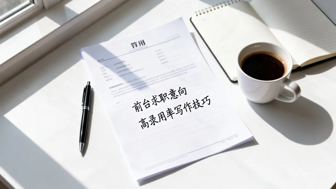 前台求职意向怎么写,有哪些高录用率的写作技巧?-图2 前台求职意向怎么写,有哪些高录用率的写作技巧?-图2