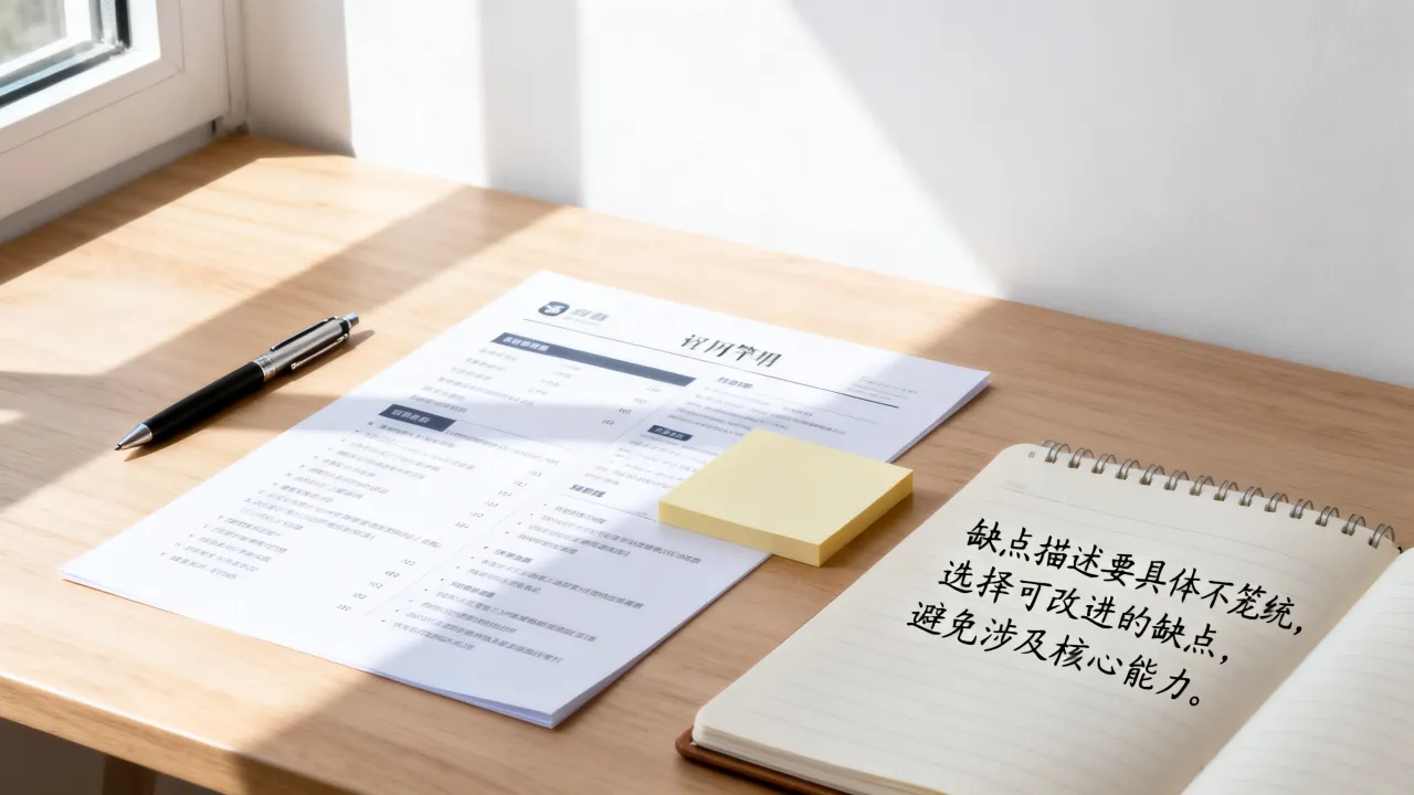 简历上面的缺点怎么写既真实又加分，有哪些实用技巧？-图1