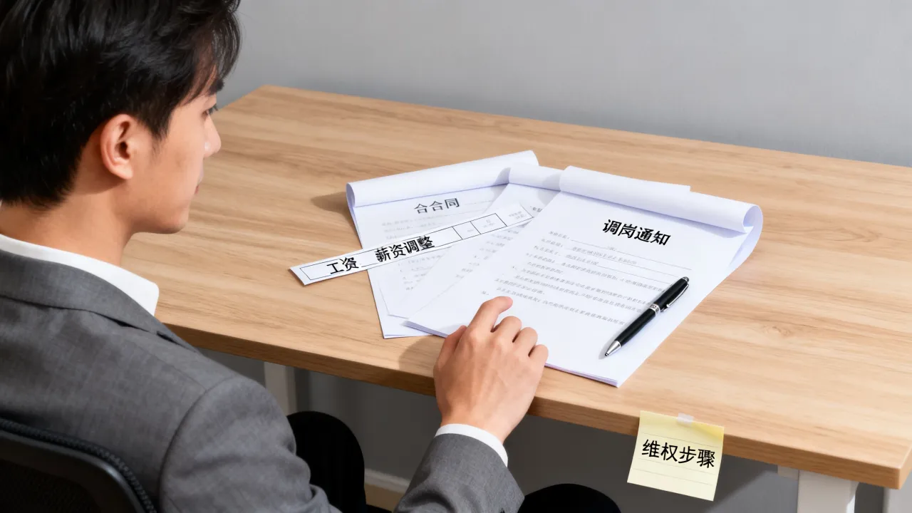 人事调前台是否合法,调岗后工资降低怎么办,如何维权?