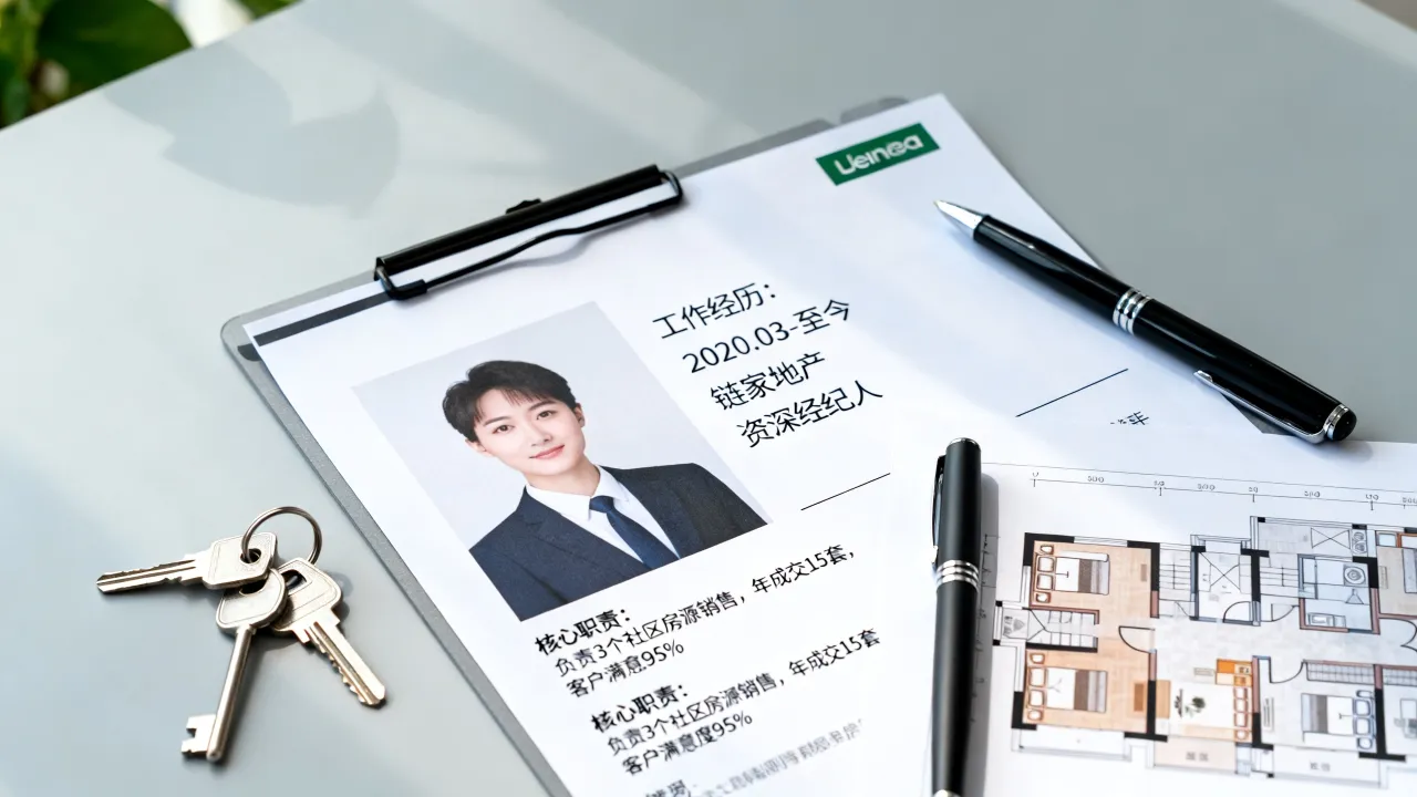 房产中介的简历怎么写,房产中介简历工作经历怎么写