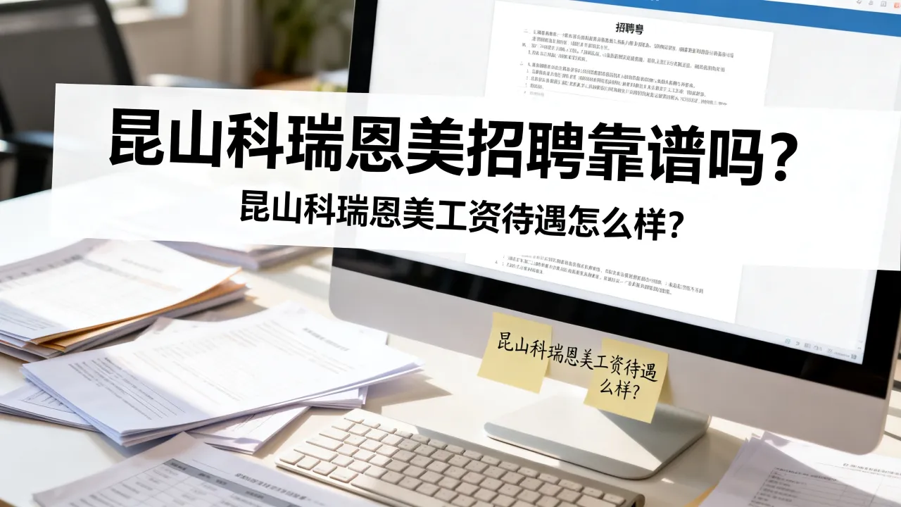 昆山科瑞恩美招聘靠谱吗,昆山科瑞恩美工资待遇怎么样-图2 昆山科瑞恩美招聘靠谱吗,昆山科瑞恩美工资待遇怎么样-图2