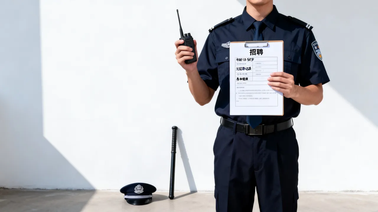 上海众联保安公司招聘条件是什么,保安招聘要求有哪些?