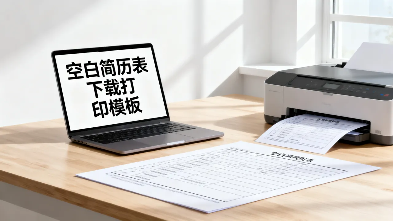 空白简历表怎么做,空白简历表下载打印模板哪里有?-图3 空白简历表怎么做,空白简历表下载打印模板哪里有?-图3