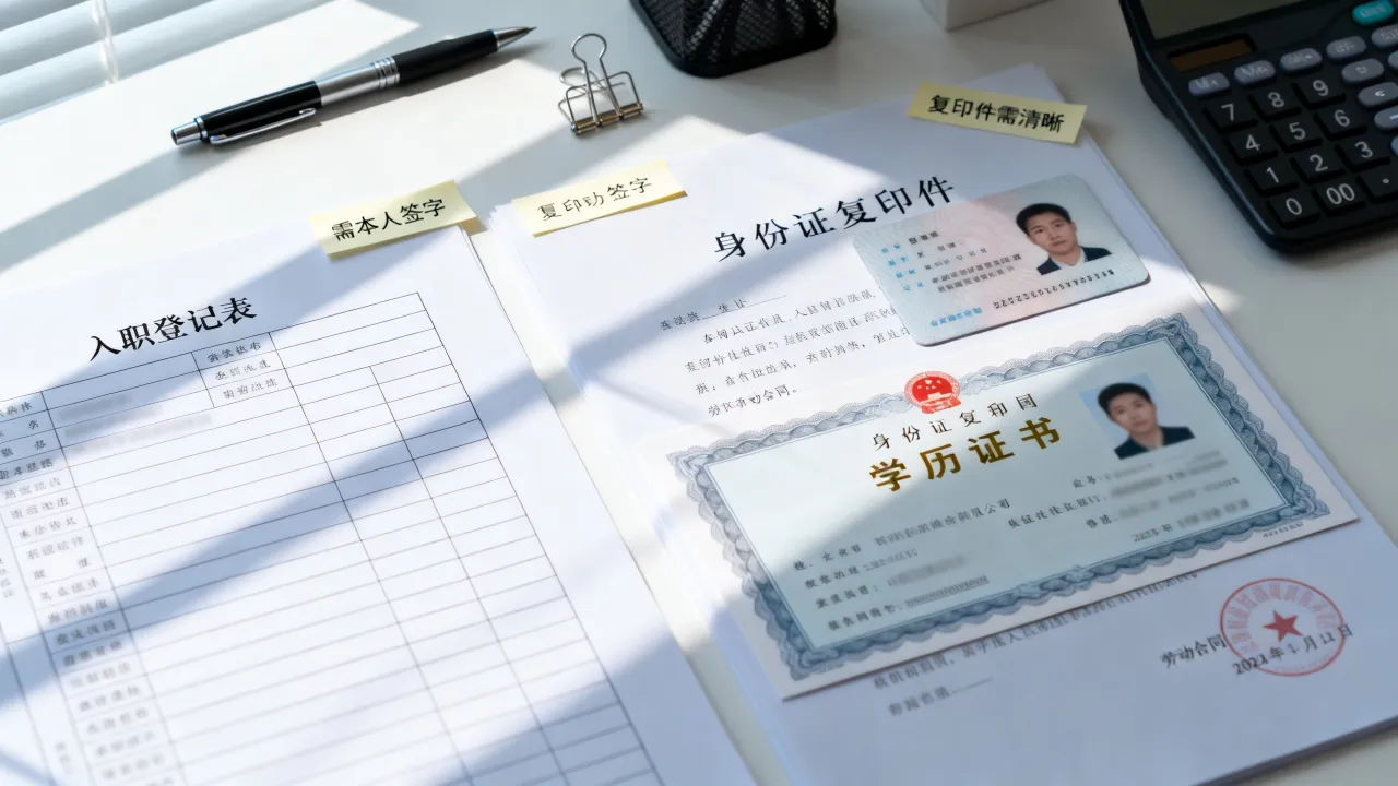 新单位人事需要办理哪些手续?新单位人事入职需要哪些材料