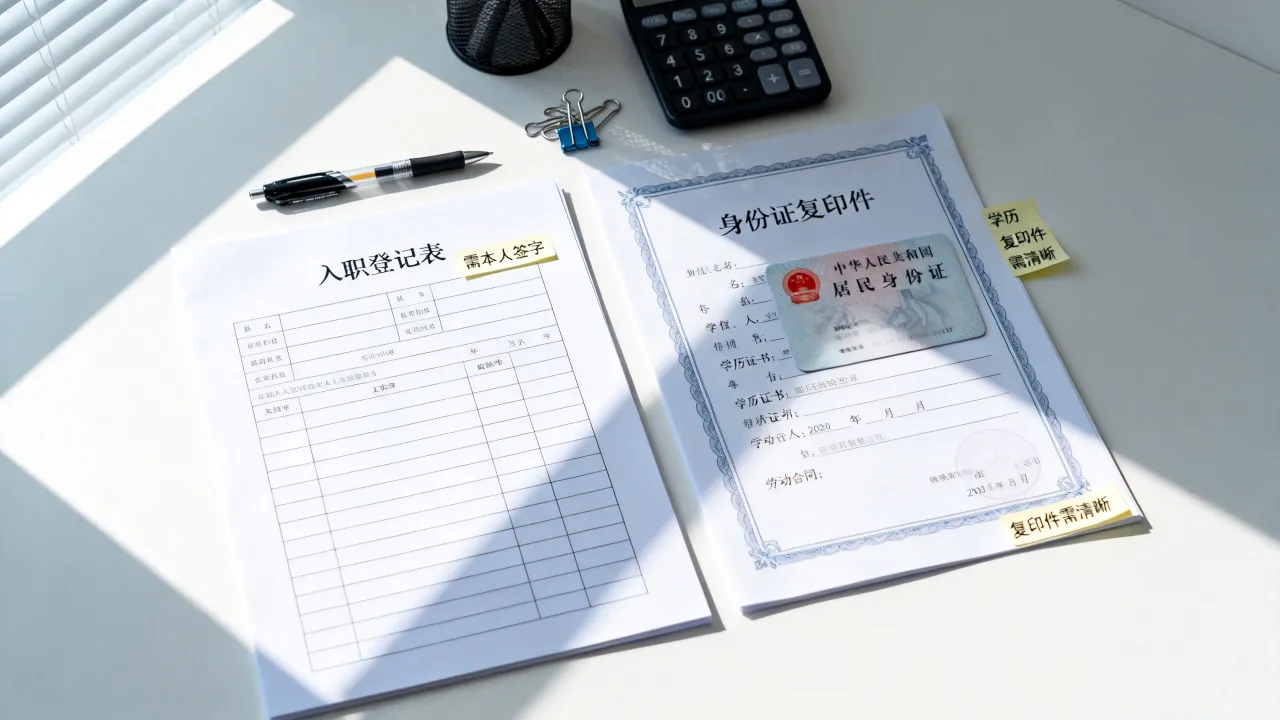 新单位人事需要办理哪些手续?新单位人事入职需要哪些材料-图3 新单位人事需要办理哪些手续?新单位人事入职需要哪些材料-图3
