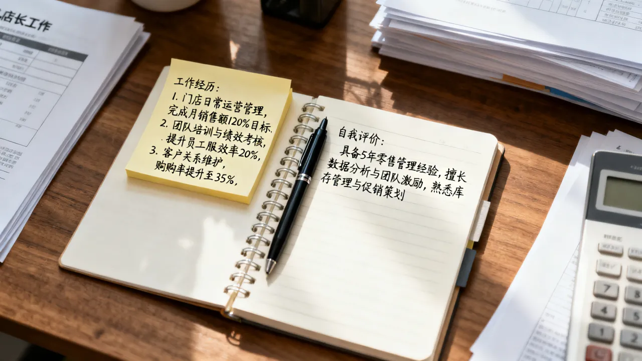 店长工作经历怎么写？店长简历自我评价工作经历范文