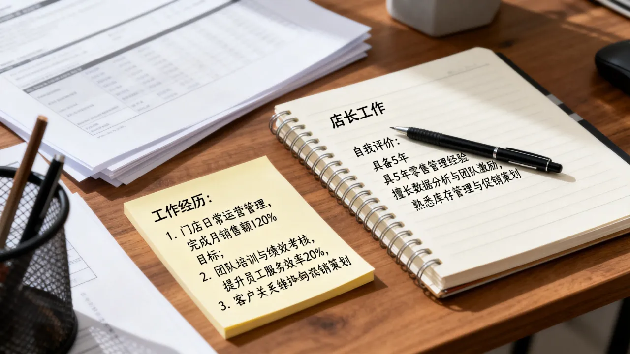 店长工作经历怎么写?店长简历自我评价工作经历范文-图2 店长工作经历怎么写?店长简历自我评价工作经历范文-图2