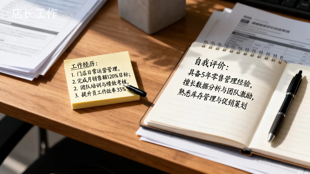 店长工作经历怎么写?店长简历自我评价工作经历范文-图3 店长工作经历怎么写?店长简历自我评价工作经历范文-图3