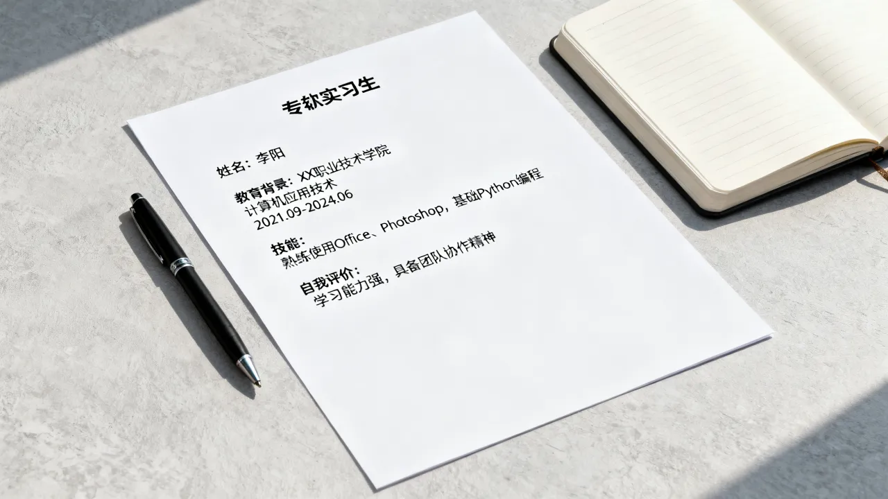 大专实习生简历怎么写,大专实习生简历没有实习经历怎么写-图3 大专实习生简历怎么写,大专实习生简历没有实习经历怎么写-图3