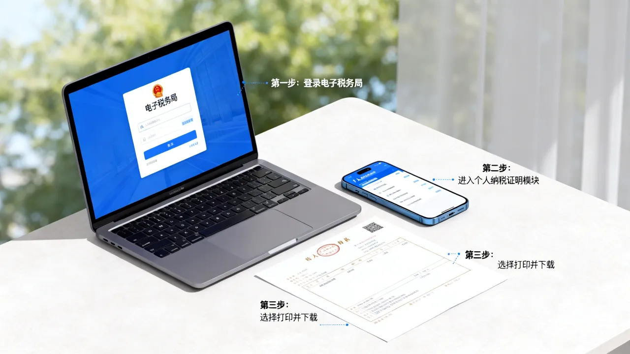 如何打印个人纳税证明，网上打印纳税证明的步骤是什么？-图2