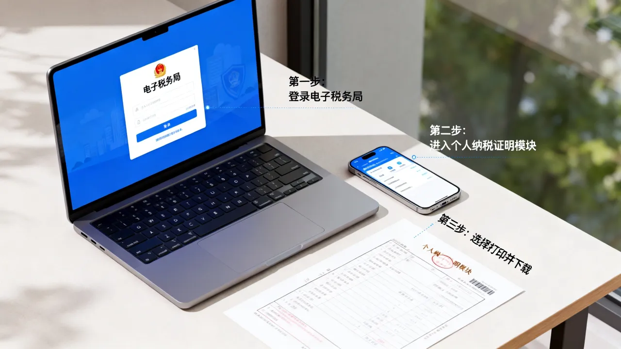 如何打印个人纳税证明，网上打印纳税证明的步骤是什么？-图3