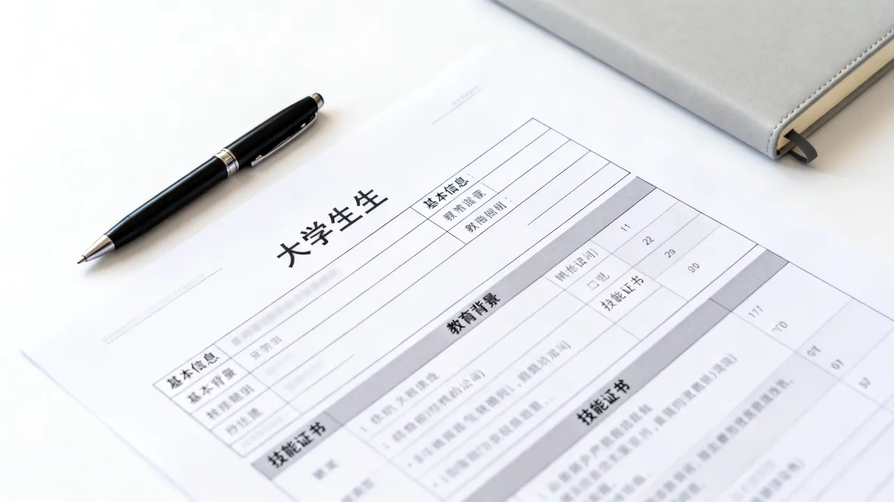 大学生简历怎么写表格,有哪些免费模板和格式-图3 大学生简历怎么写表格,有哪些免费模板和格式-图3