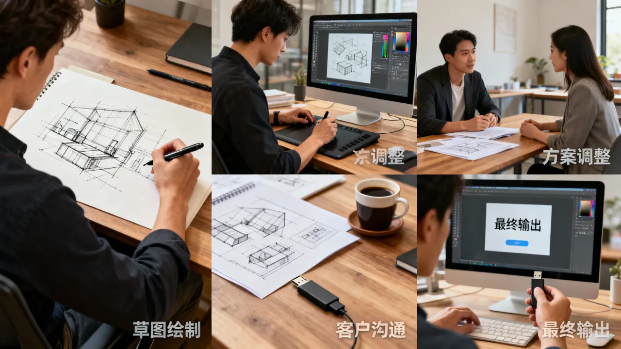 设计师日常工作内容有哪些,怎么描述设计师的工作职责和流程