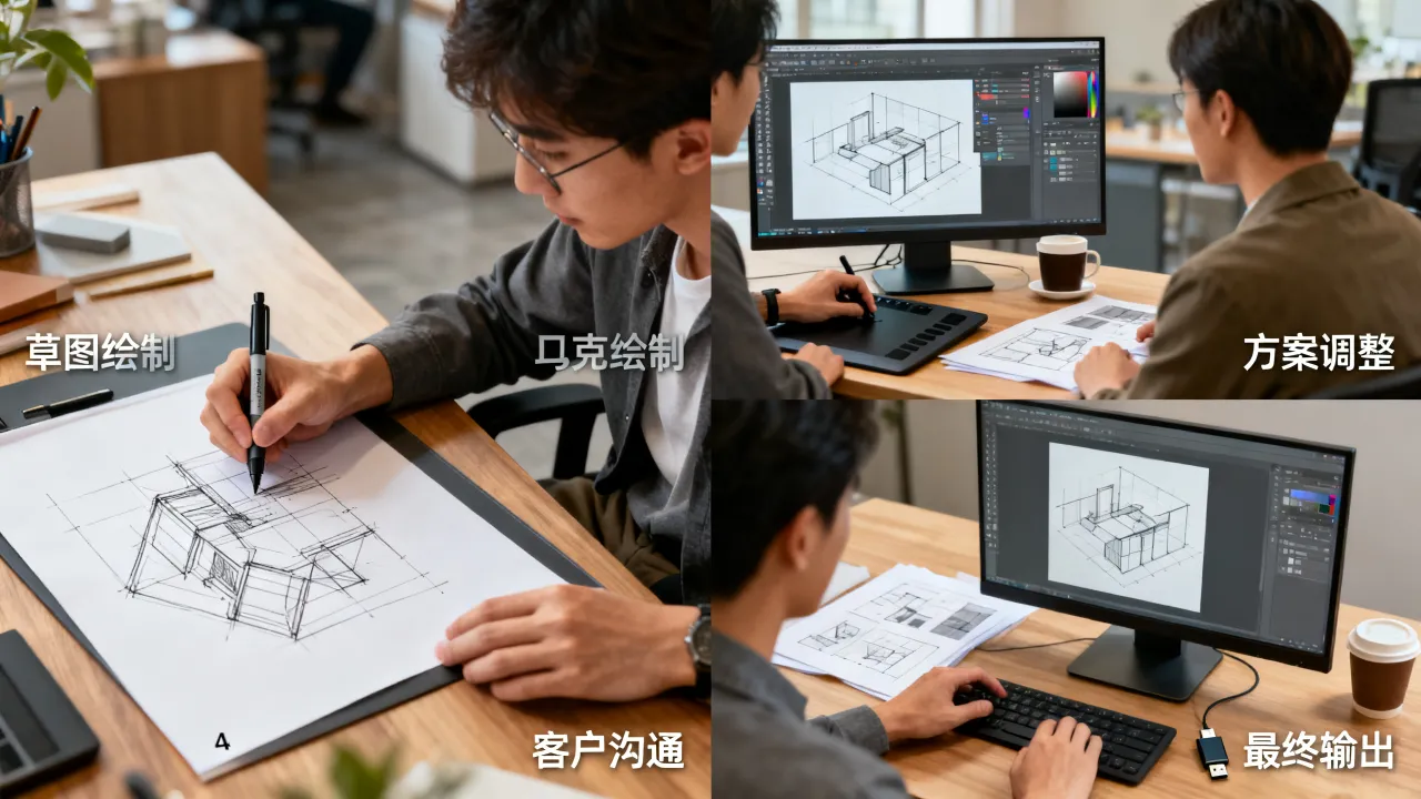 设计师日常工作内容有哪些,怎么描述设计师的工作职责和流程-图3 设计师日常工作内容有哪些,怎么描述设计师的工作职责和流程-图3