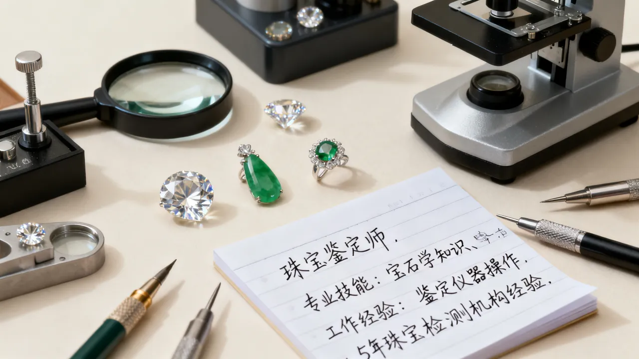 珠宝鉴定师简历怎么写,珠宝鉴定师简历撰写技巧有哪些