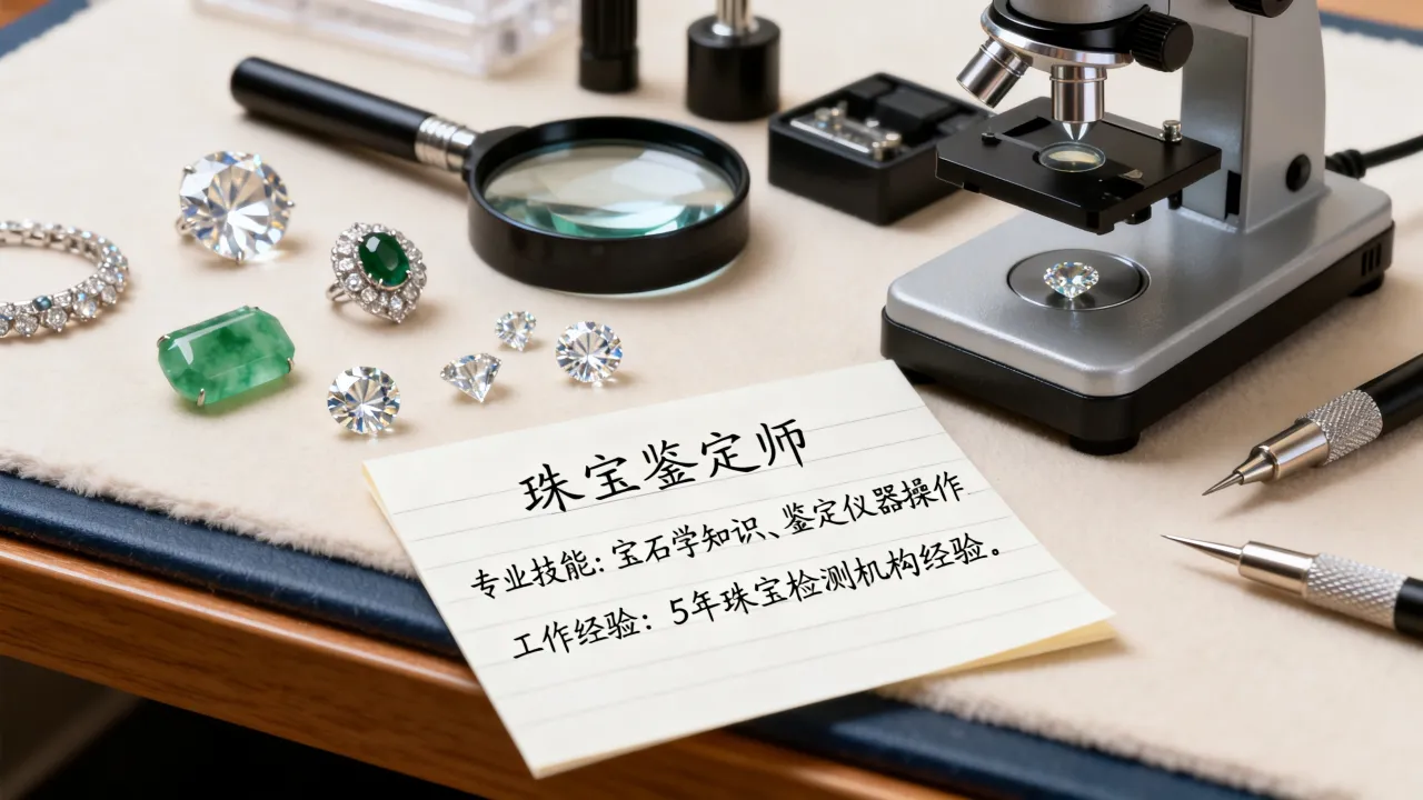 珠宝鉴定师简历怎么写,珠宝鉴定师简历撰写技巧有哪些-图2 珠宝鉴定师简历怎么写,珠宝鉴定师简历撰写技巧有哪些-图2