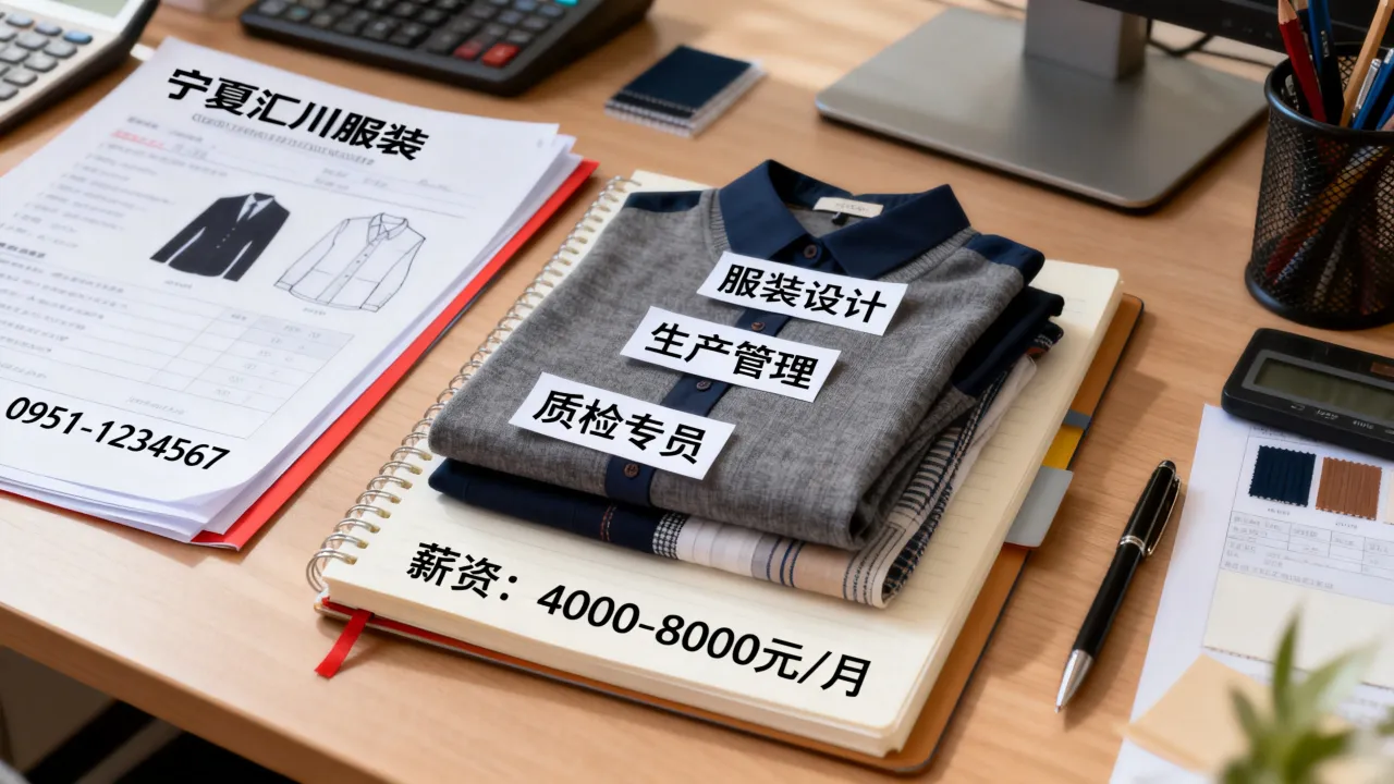 宁夏汇川服装招聘信息有哪些岗位?最新招聘电话和工资待遇一览-图2 宁夏汇川服装招聘信息有哪些岗位?最新招聘电话和工资待遇一览-图2