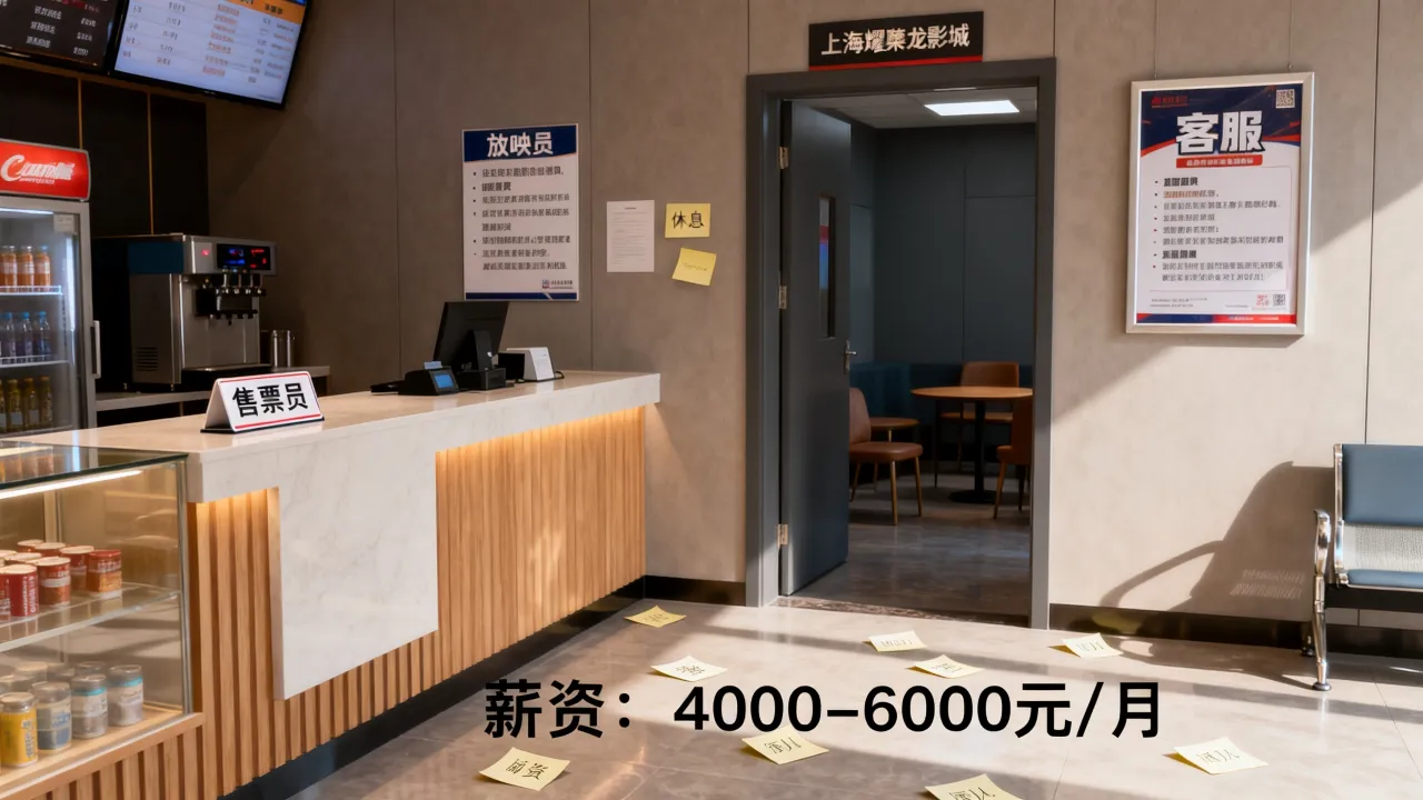 上海耀莱腾龙影城招聘吗？有哪些岗位和薪资待遇