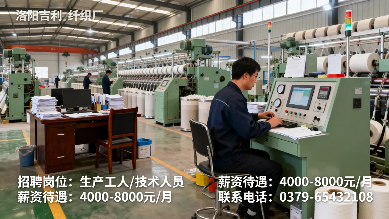 洛阳吉利化纤厂招聘吗?洛阳吉利化纤厂招聘信息与工资待遇-图2 洛阳吉利化纤厂招聘吗?洛阳吉利化纤厂招聘信息与工资待遇-图2