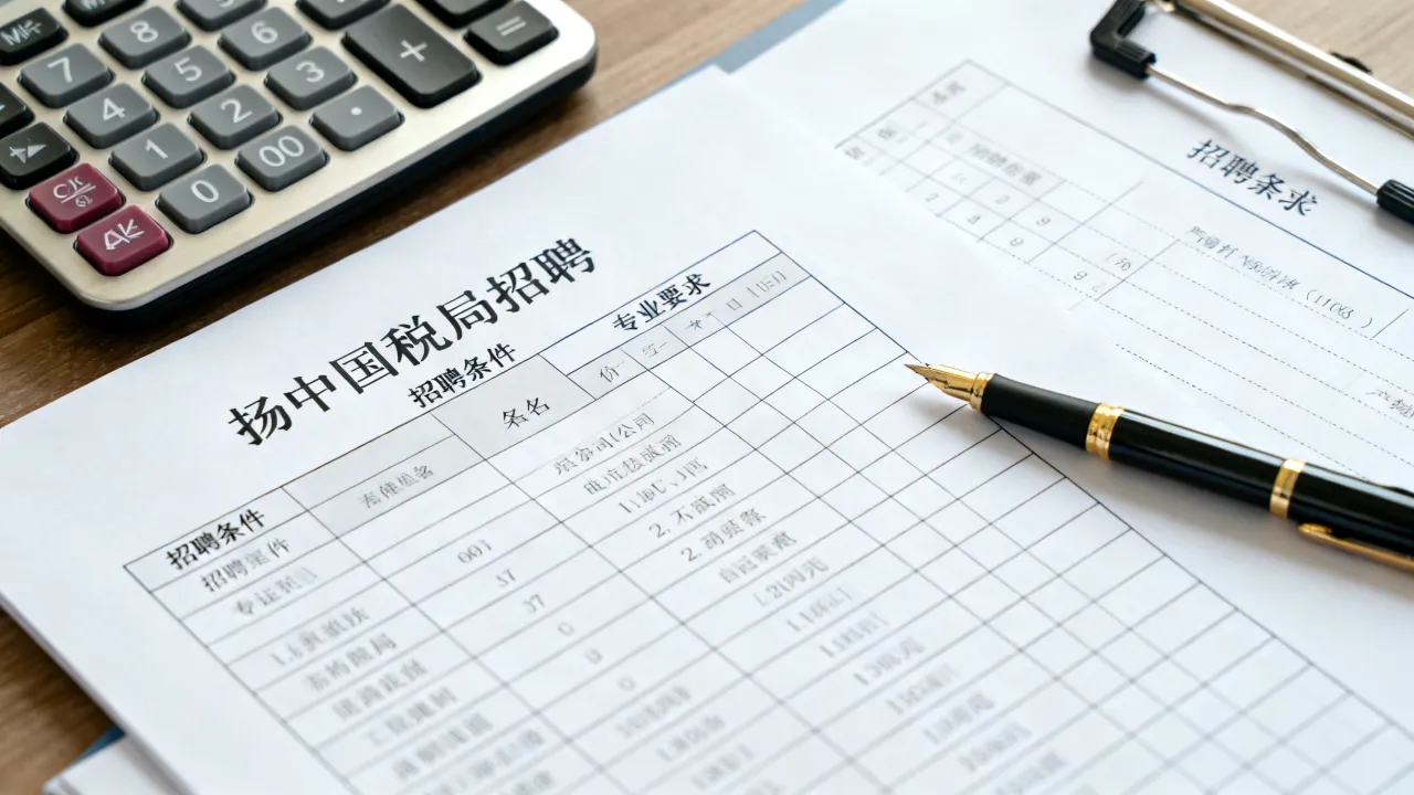 扬中国税局招聘条件是什么,2025年扬中国税局招聘公告有哪些要求?-图2 扬中国税局招聘条件是什么,2025年扬中国税局招聘公告有哪些要求?-图2