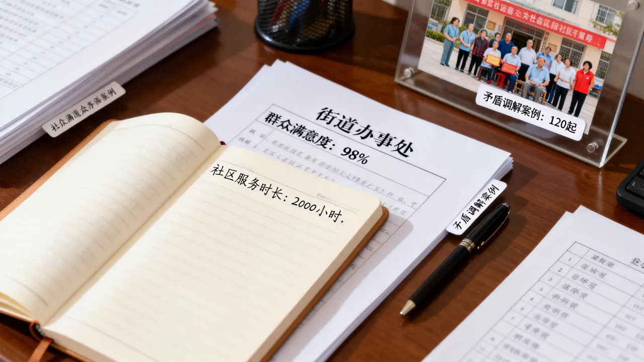 街道办事处简历怎么写?如何突出基层服务亮点?