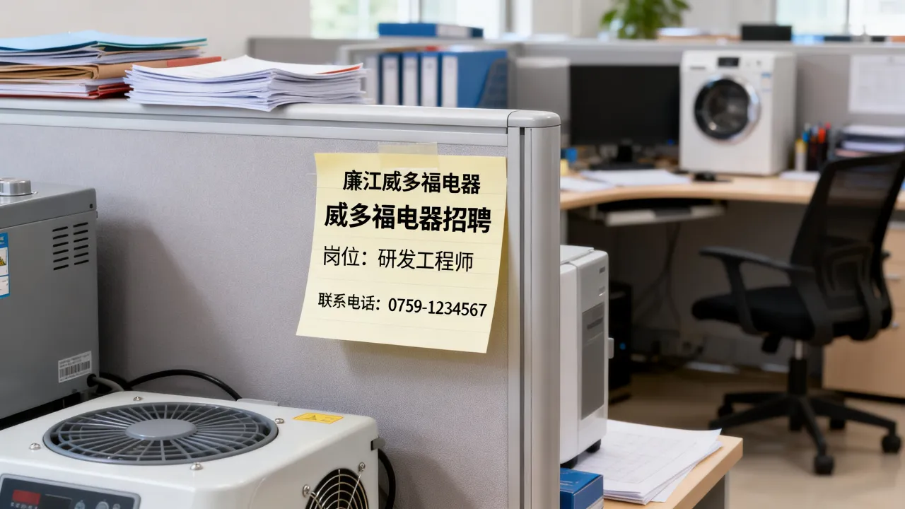 廉江威多福电器招聘吗,廉江威多福电器招聘最新信息?-图3 廉江威多福电器招聘吗,廉江威多福电器招聘最新信息?-图3
