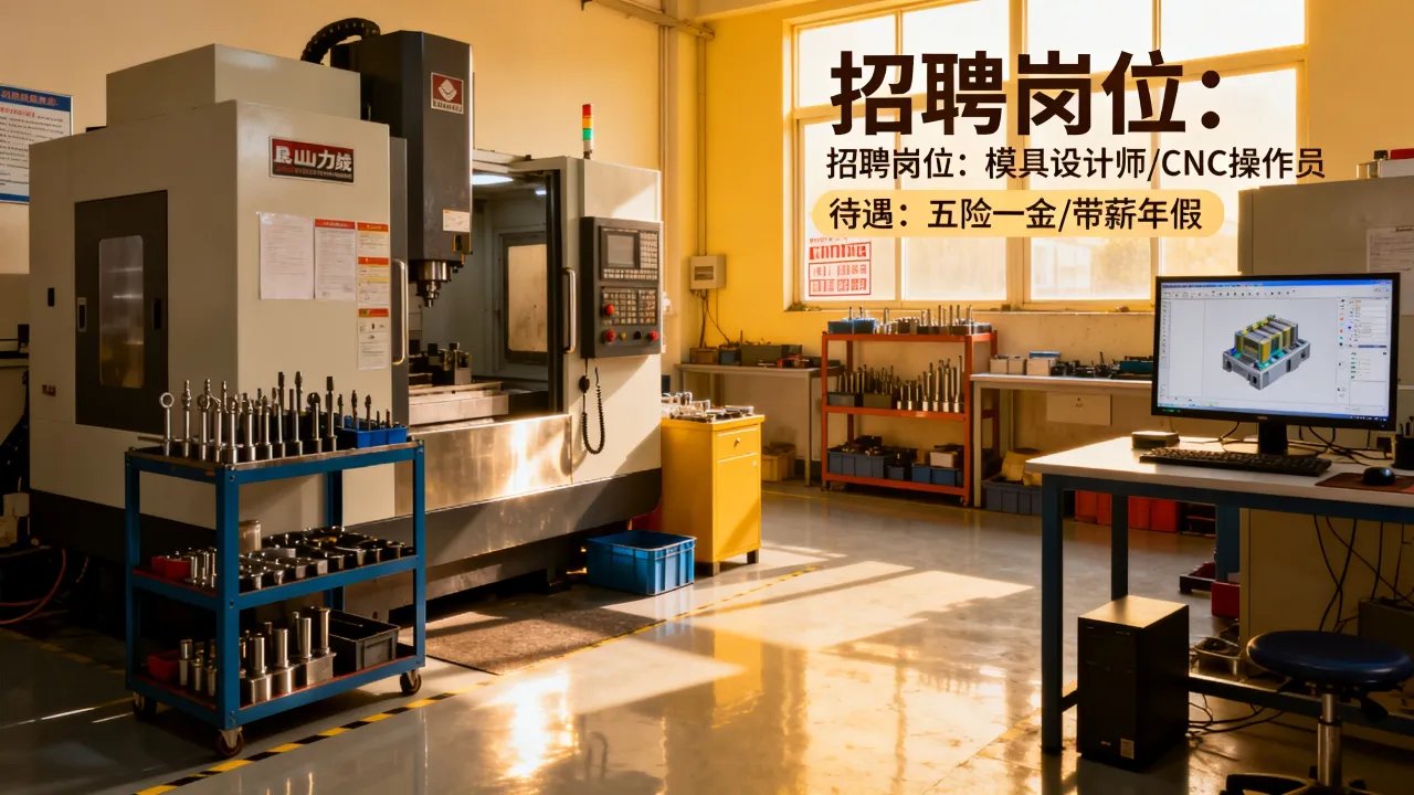 昆山力崛精密模具招聘怎么样，昆山模具厂待遇好吗-图2