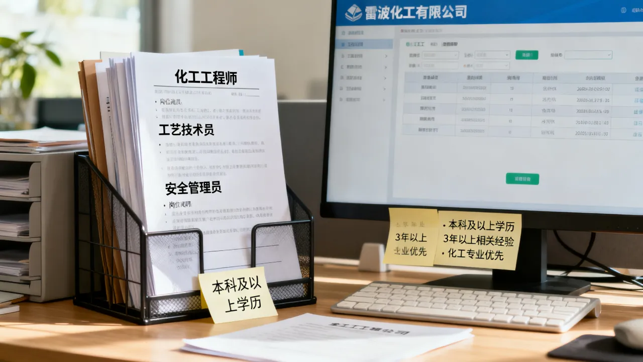 雷波化工有限公司有哪些招聘岗位?,招聘条件是什么-图2 雷波化工有限公司有哪些招聘岗位?,招聘条件是什么-图2