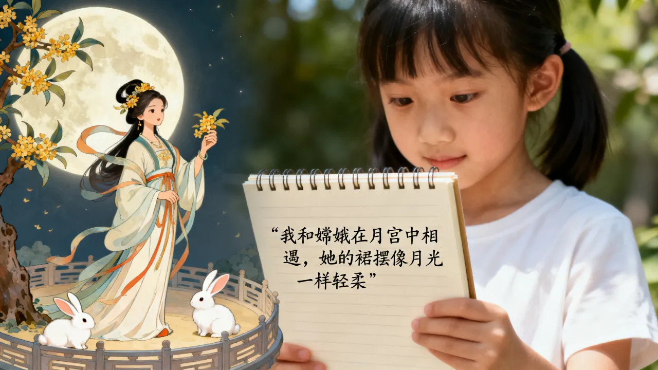 我和嫦娥过一天怎么写?作文开头结尾有哪些高分技巧?-图3 我和嫦娥过一天怎么写?作文开头结尾有哪些高分技巧?-图3
