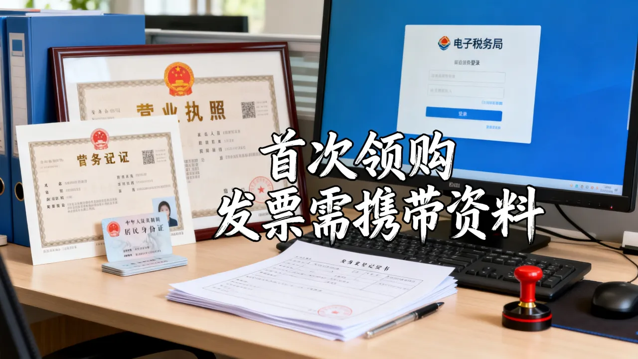 新公司如何申请发票?新注册公司首次领购发票需要什么资料