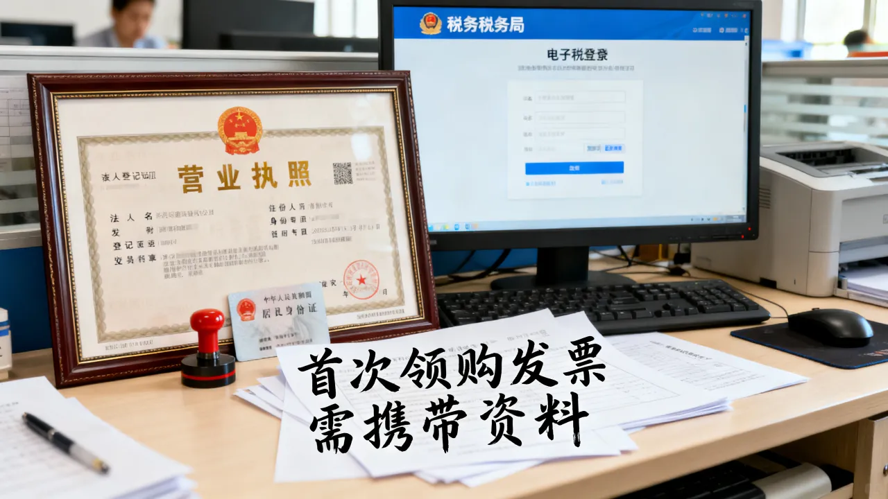 新公司如何申请发票？新注册公司首次领购发票需要什么资料-图3
