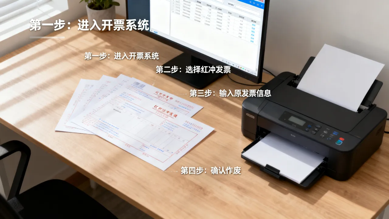 红冲发票如何作废?红字发票作废的操作步骤有哪些?-图1 红冲发票如何作废?红字发票作废的操作步骤有哪些?-图1