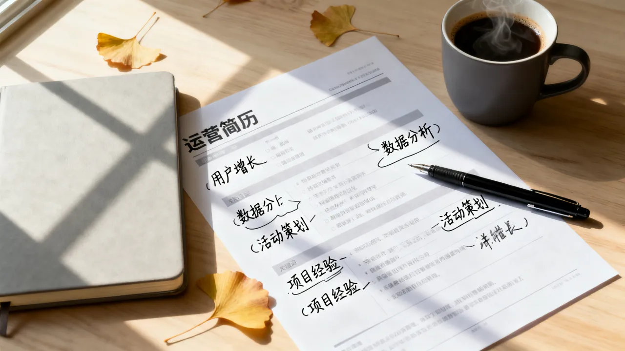 运营简历怎么才能打动HR,有哪些写作技巧?