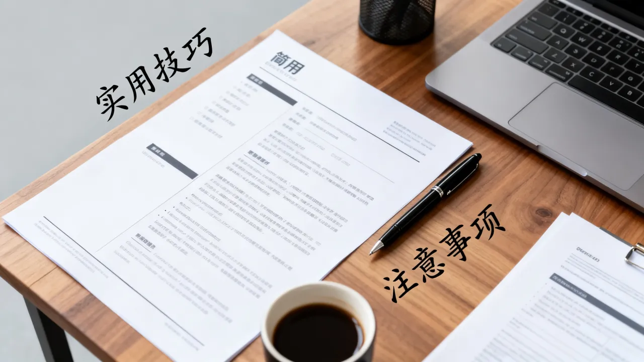 简历怎么做的，有哪些实用技巧和注意事项呢-图2