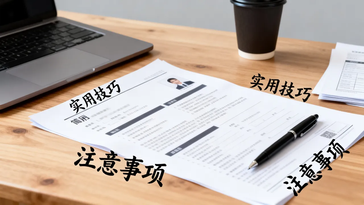 简历怎么做的，有哪些实用技巧和注意事项呢-图3