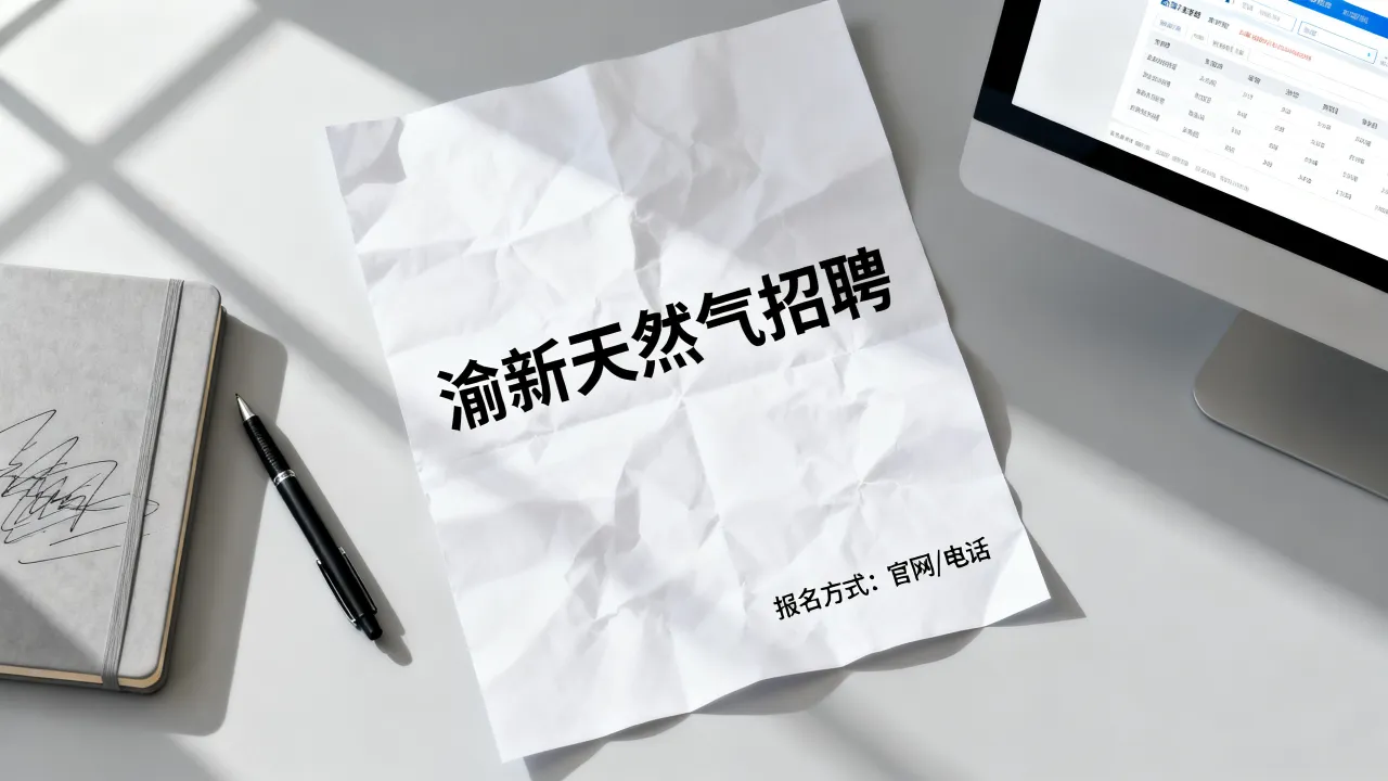 渝新天然气招聘信息可靠吗,怎么报名?