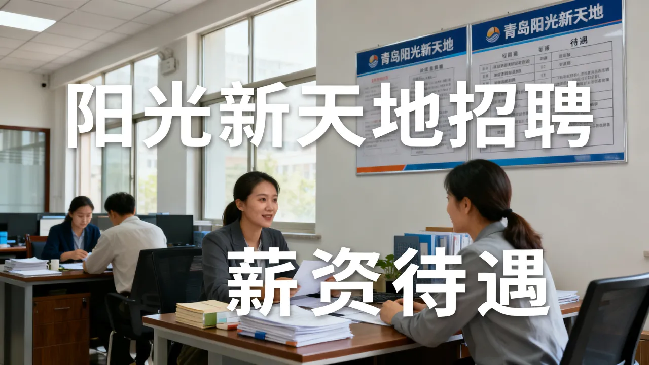青岛阳光新天地招聘是真的吗,工资待遇怎么样?