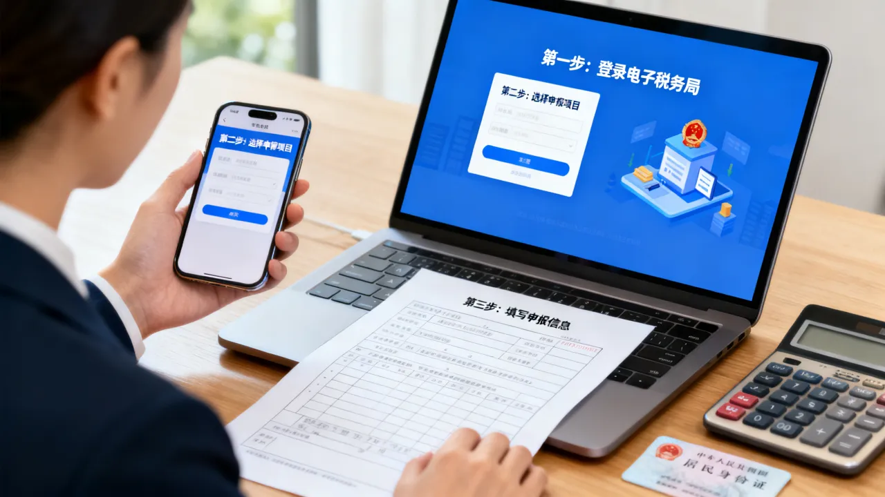 个人税务如何自己申报,网上报税流程步骤详解
