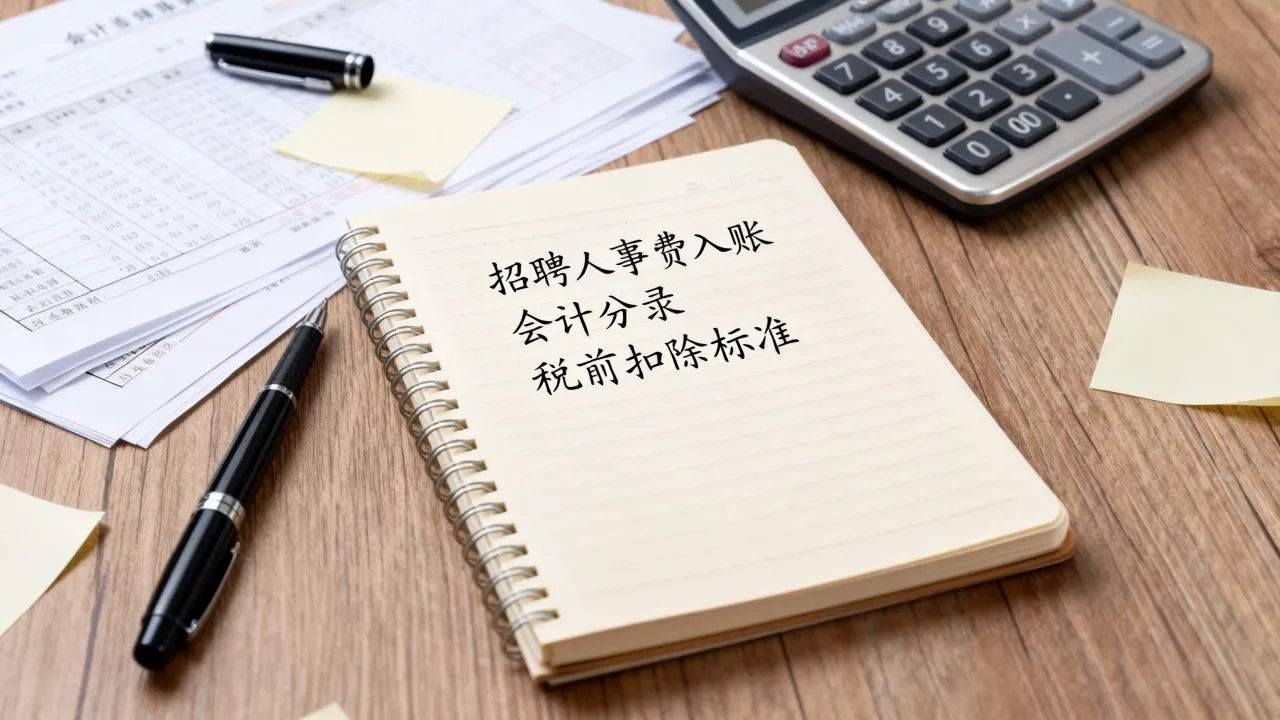 招聘人事费怎么入账?招聘费用会计处理分录,人事招聘费税前扣除标准