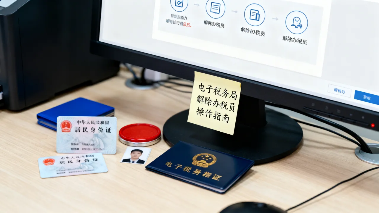 如何解除办税员?电子税务局解除办税员在哪里操作