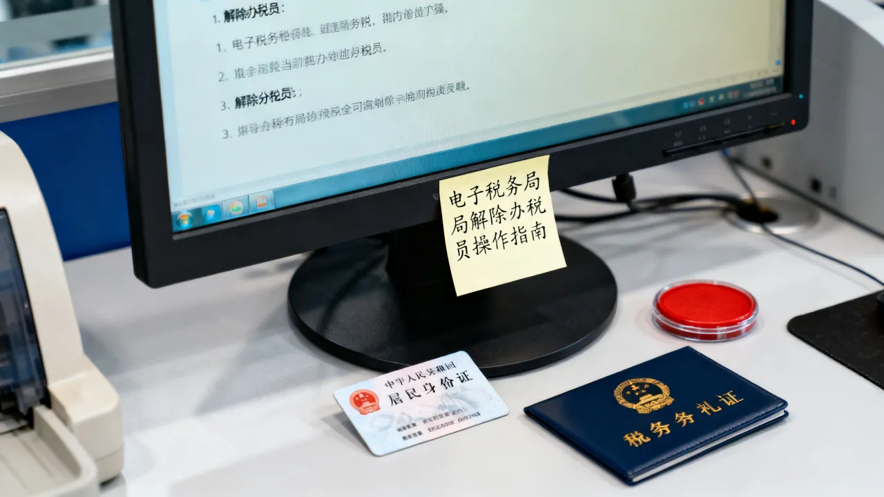 如何解除办税员?电子税务局解除办税员在哪里操作-图3 如何解除办税员?电子税务局解除办税员在哪里操作-图3