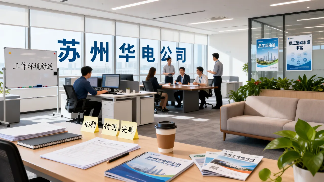 苏州华电怎么样，上班累不累福利待遇好不好