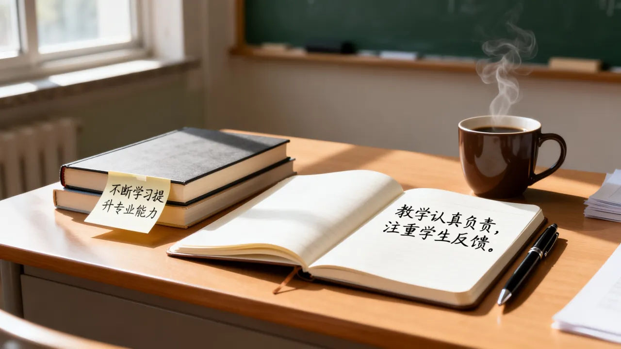 教师自我评价怎么写?教师自我评价简短范文大全-图2 教师自我评价怎么写?教师自我评价简短范文大全-图2