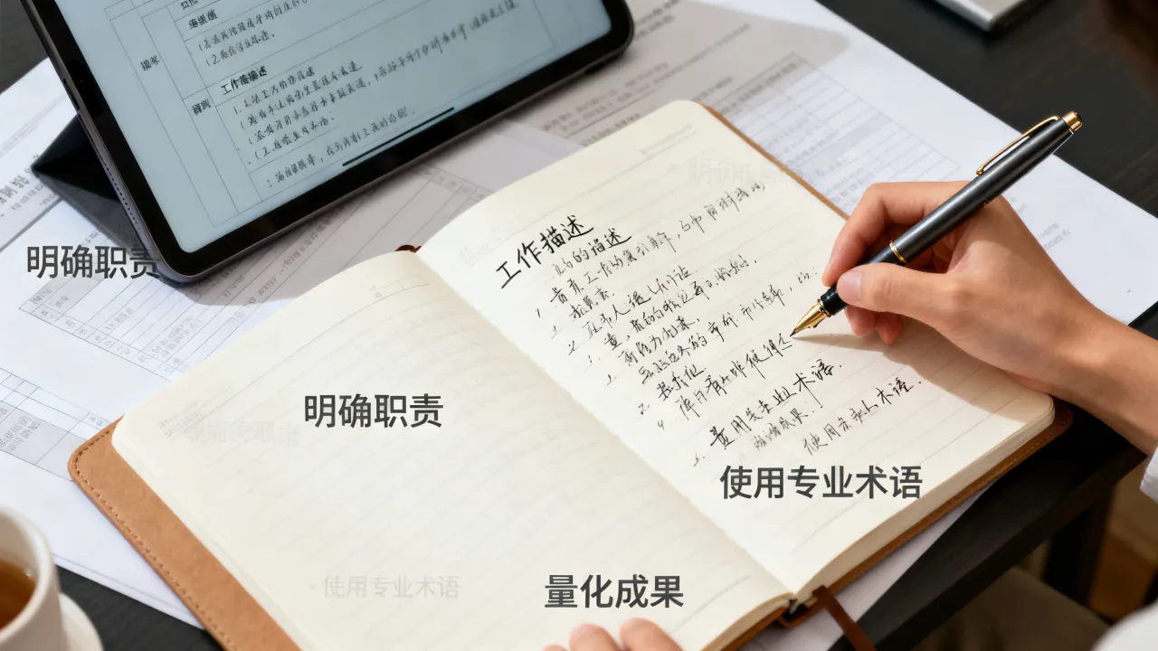 怎么写工作描述,有哪些实用的写作技巧和注意事项?