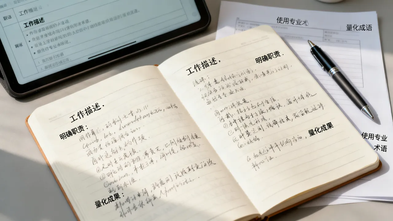 怎么写工作描述，有哪些实用的写作技巧和注意事项？-图3