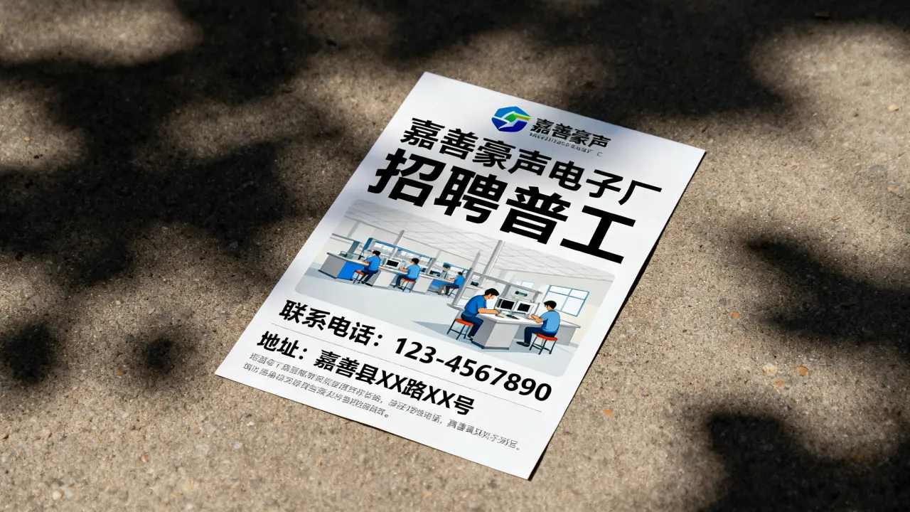 嘉善豪声电子厂招聘信息在哪里看？嘉善豪声电子招聘普工吗-图3