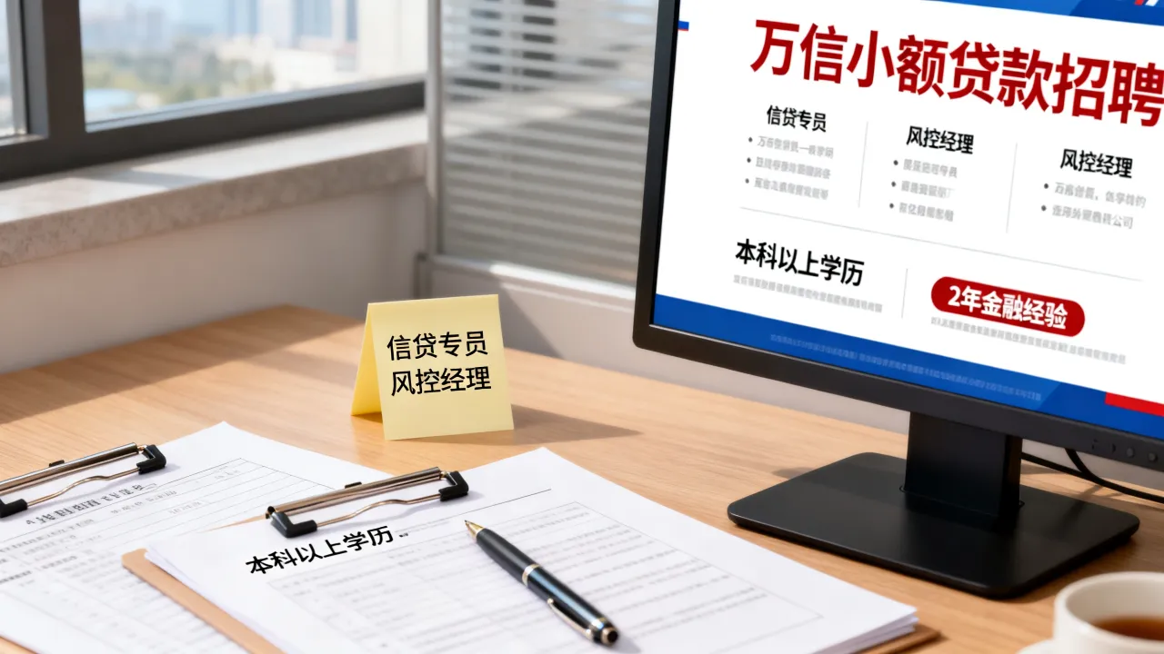 万信小额贷款招聘是真的吗?万信小额贷款招聘条件与岗位有哪些