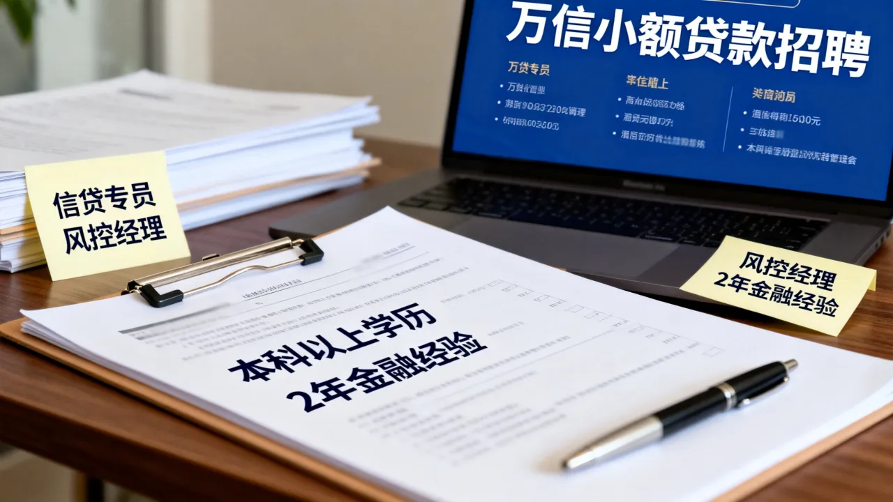 万信小额贷款招聘是真的吗?万信小额贷款招聘条件与岗位有哪些-图3 万信小额贷款招聘是真的吗?万信小额贷款招聘条件与岗位有哪些-图3