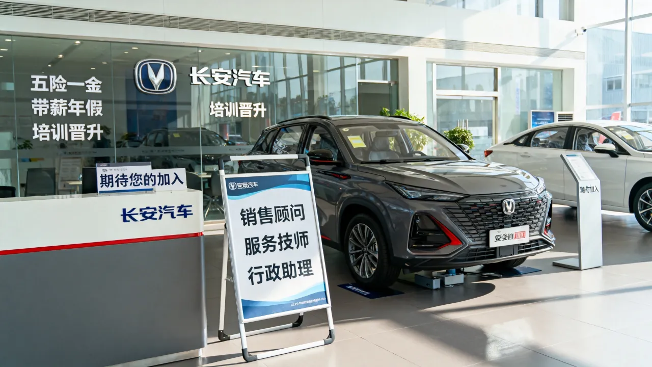 长安汽车窦店4S店招聘吗?长安汽车窦店最新招聘信息